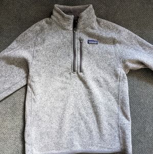 Patagonia Grey Quarter Zip Men's Medium